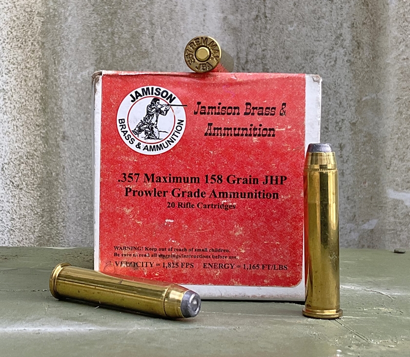 JAMISON 357 MAXIMUM 158gr JHP 20rd BOX