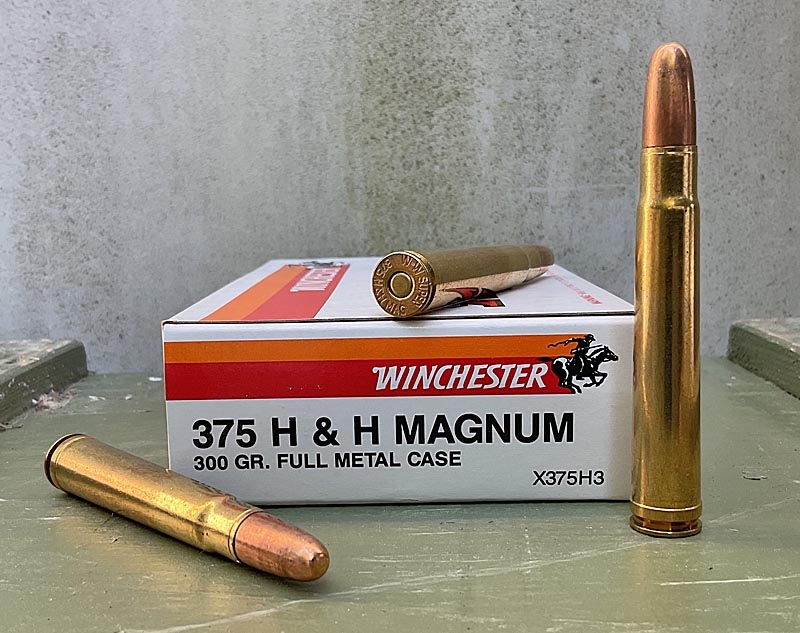 WINCHESTER 375 H&H MAGNUM 300gr FULL METAL CASE 20rd BOX